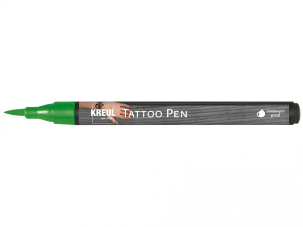 Markere Kreul pentru tatuaje temporare cu varf tip pensula, diverse culori