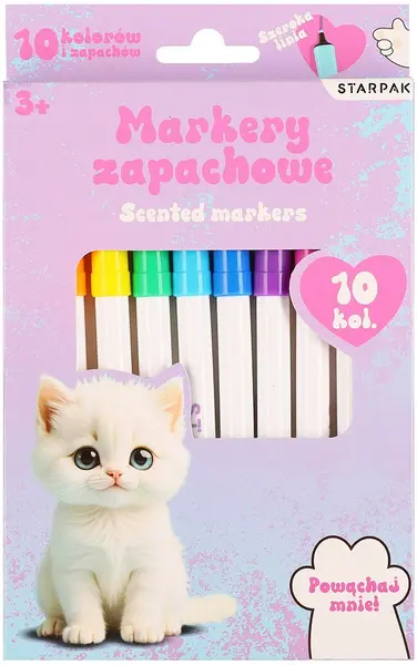 Markere parfumate Starpak Kitten - 10 culori
