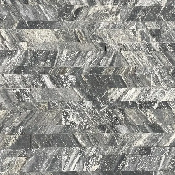 Marmura Flexibila SKIN Panel 3D Express - Brazil White, 60x15 cm, Autoadeziv 3M pt. Placari Interioare Mobilier, Pereti