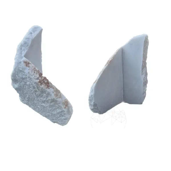 Marmura Poligonala Rock Face White (Coltar)