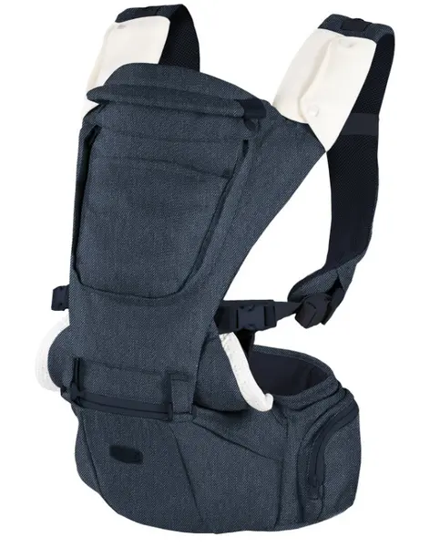 Marsupiu ergonomic 3 in 1 Chicco - Hip Seat, albastru
