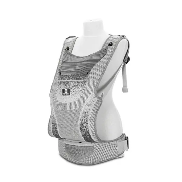 Marsupiu ergonomic pentru bebelusi, Lorelli Mia, pozitii multiple de purtare, Grey