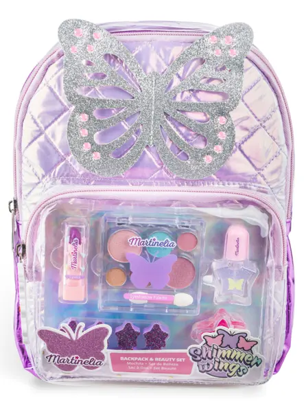 Martinelia Shimmer Wings Backpack & Beauty Set (aq-12249)