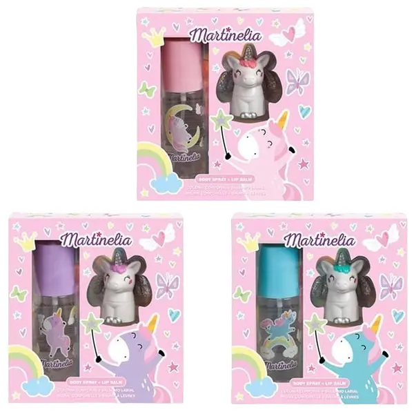 Martinelia spray de corp și balsam de buze - Unicorn Dreams, asortiment