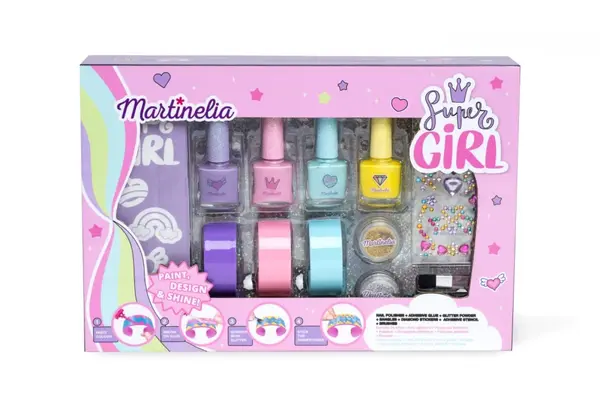Martinelia Super Girl Set Lacuri De Unghii Si Bratari
