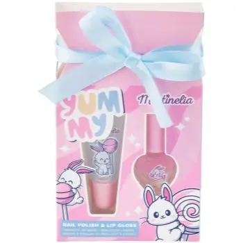 Martinelia Yummy Nail Polish & Lip Gloss set cadou pentru copii