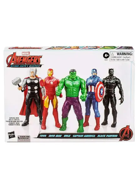 Marvel Avengers Beyond Earths Mightiest Action Set 5pk F8677