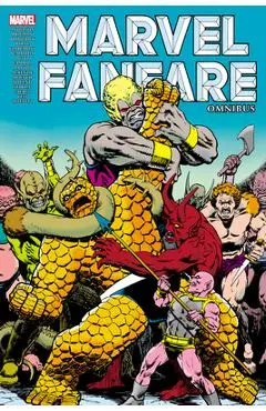 Marvel Fanfare Omnibus Vol. 2 Jim Starlin Cover - Alan Zelenetz