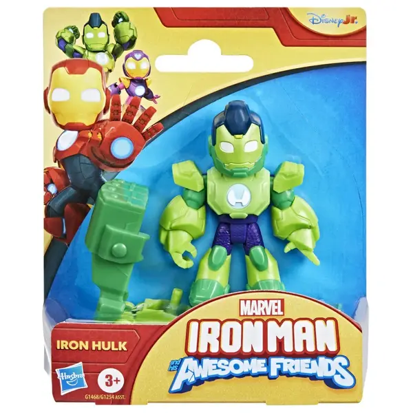 MARVEL IRON MAN SI PRIETENII SAI UIMITORI FIGURINA IRON HULK 7.6CM