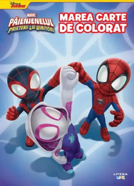 Marvel. Păienjenelul și prietenii lui uimitori. Marea carte de colorat