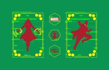 Marvel: The Tiny Book of Scarlet Witch and Vision, Hardback/Insight Insight Editions