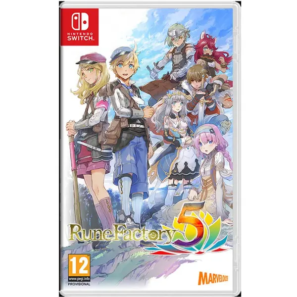 Marvelous Europe Joc Rune Factory 5 pentru Nintendo Switch, EN/FR/IT