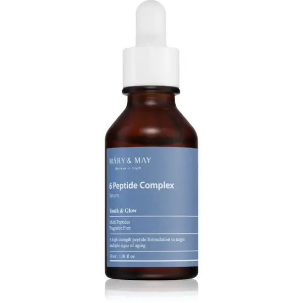 Mary&May 6 Peptide Complex ser regenerator intens cu efect antirid 30 ml