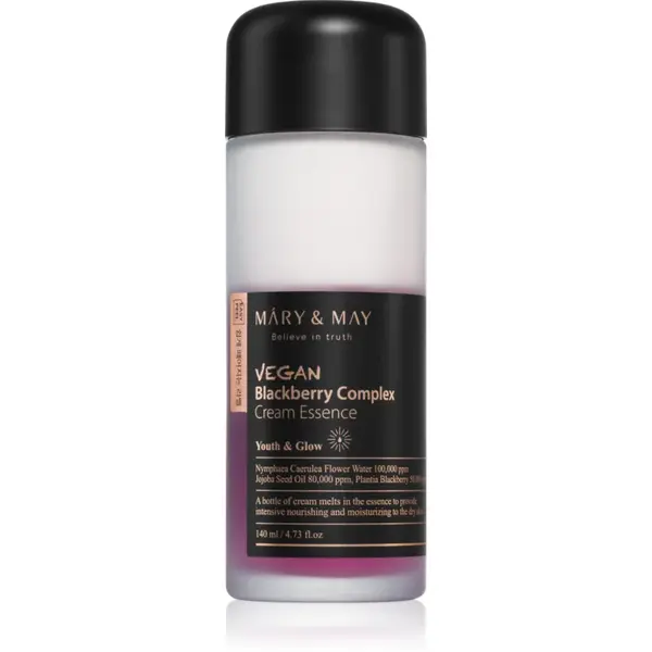 Mary&May Blackberry Complex Cream Essence esență hidratantă concentrată pentru piele sensibilă 140 ml