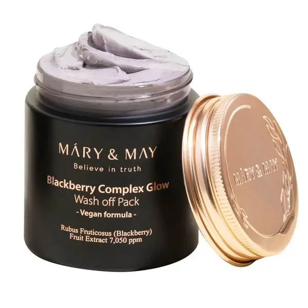 Mary & May – Blackberry Complex Glow Wash Off Pack, 125g
