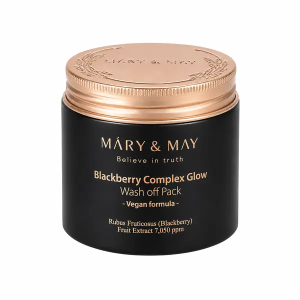 Mary & May – Blackberry Complex Glow Wash Off Pack, 125g