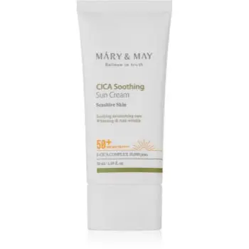 Mary&May Cica Soothing Crema protectiva si calmanta SPF 50+