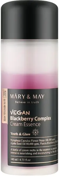 Mary&May Esență de cremă vegană cu mure, 140 ml