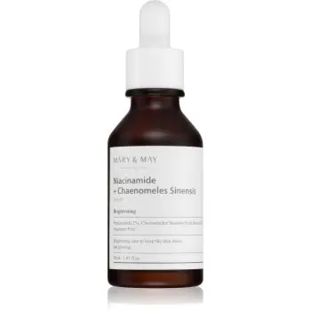 Mary&May Niacinamide + Chaenomeles Sinensis ser regenerant si iluminator reface bariera protectoare a pielii