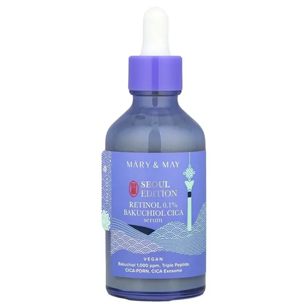Mary&May - Retinol 0.1% Bakuchiol Cica Serum - 80ml