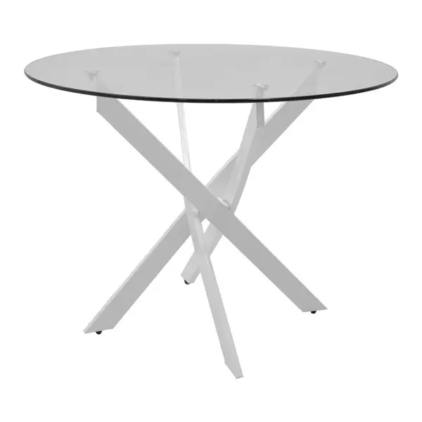 Masa Antoro Alb 100x100x75 cm
