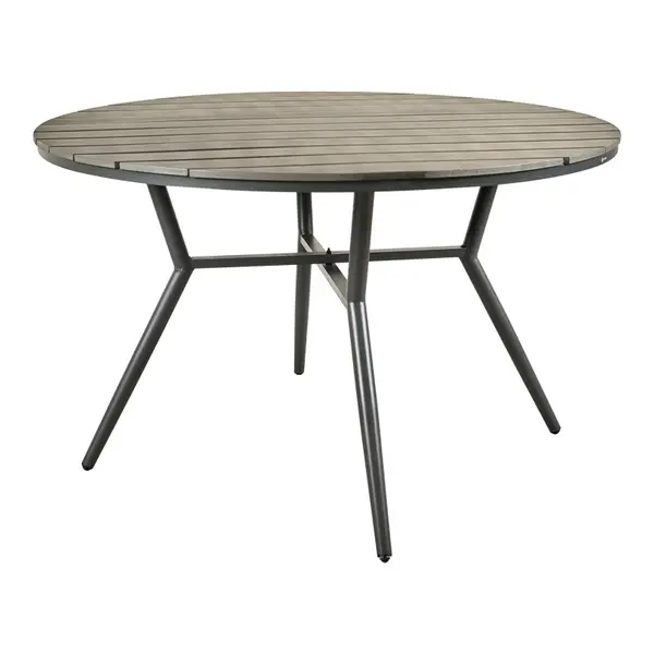 Masa Appa, Pako World, Aluminiu, Antracit, 120x120x74 cm
