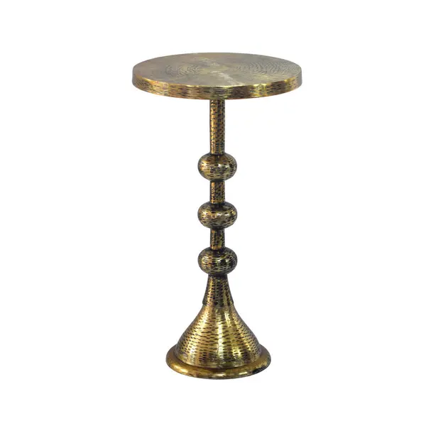 Masă Auxiliară din metal, 30/30/56 cm