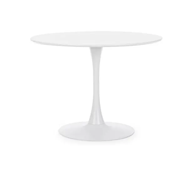 Masă BLOOM WHITE Ø100 CM - Alb / Ø100cm