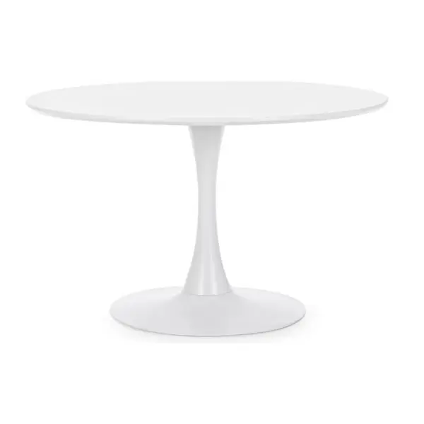 Masă BLOOM WHITE Ø120 CM - Alb / Ø120cm