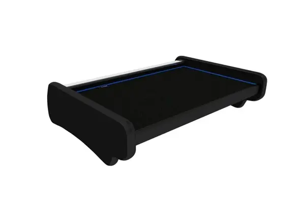 Masa bord compatibila cu Mercedes Sprinter I (01.2000-12.2006), Negru cu cusatura albastra