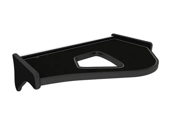 Masa centrala bord camion compatibia cu Volvo Volvo FH, FH 16, FM (01.2002-12.2008), Negru cu cusatura gri