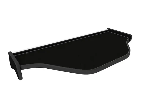 Masa centrala bord camion compatibil cu DAF XF 105 (01.2006-12.2013), Negru cu cusatura gri