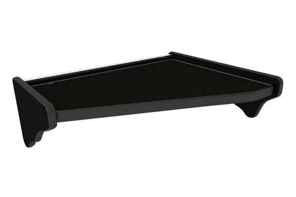 Masa centrala bord camion compatibila cu Scania R (01.2005-12.2016), Negru cu cusatura gri