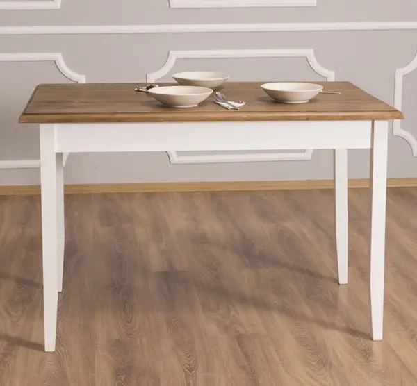 Masa cu dim. 120x70x78 cu finisaj Dublu color