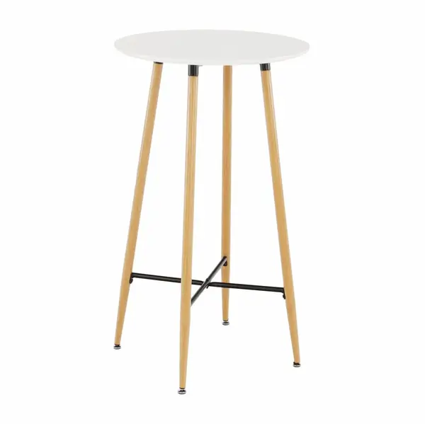 Masa de bar CALIPSO 60 X 60 X 102 CM - Alb