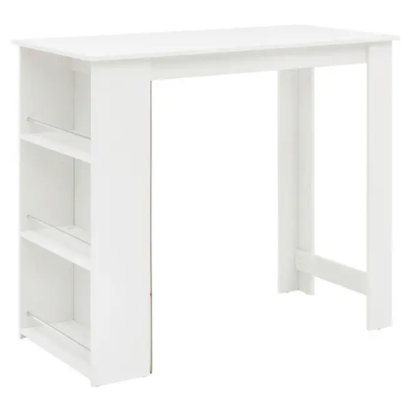 Masă De Bar din material pe bază de lemn, 120/60/107,5 cm,