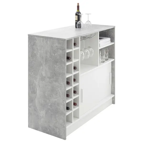 Masă De Bar din metal, material pe bază de lemn, 110/48/100 cm,