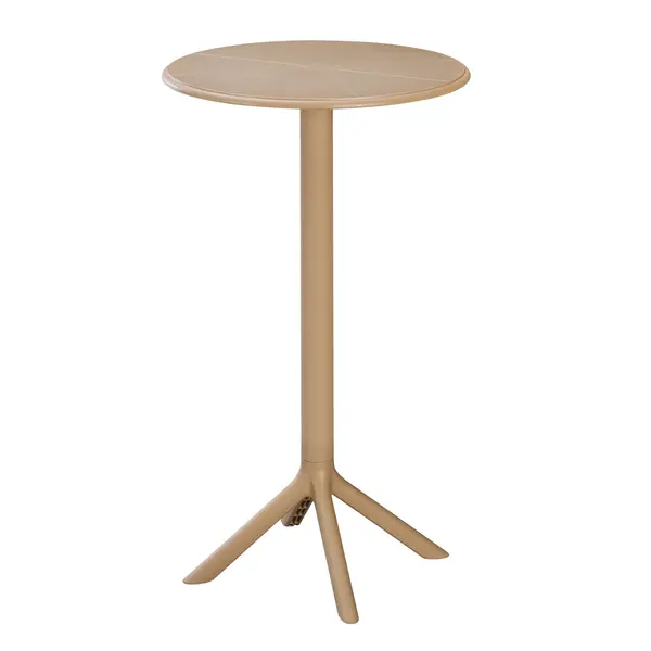 Masa de bar GRANADA Φ61 x H107 CM - Beige