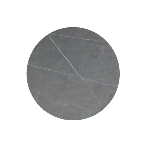 Masa de bar LAYRA WHITE LEG Ø70 CM - Grey / Ø70cm