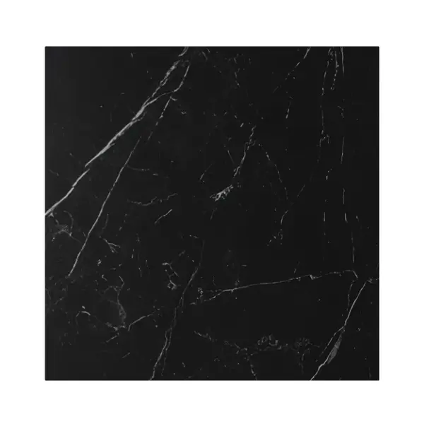 Masa de bar SARINO WHITE LEG 70 CM - Negru / 70cm