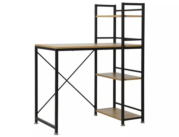 Masa de birou B-036 stejar/negru
