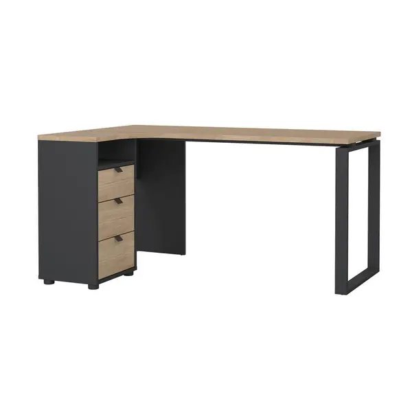 Masă De Birou Pe Colț, 150/99,6/75,6 cm, material pe bază de lemn