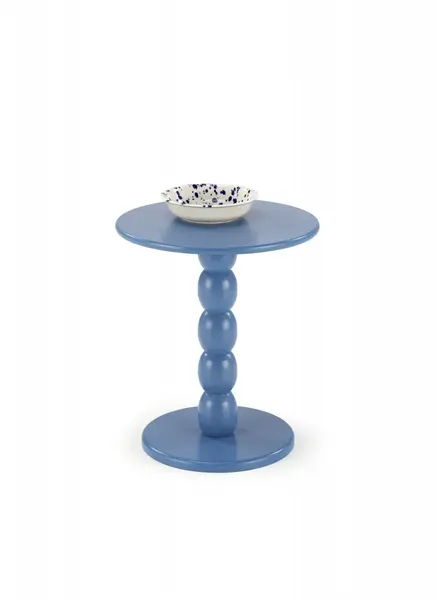 Masa de cafea rotunda Cirilla albastra ø40/h47 cm