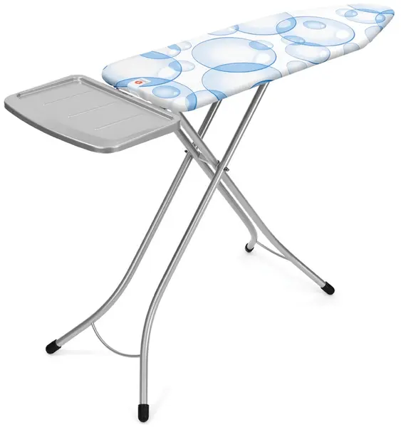 Masă de călcat cu suport pentru generator de abur Brabantia - PerfectFlow Bubbles, B 124 x 38 cm