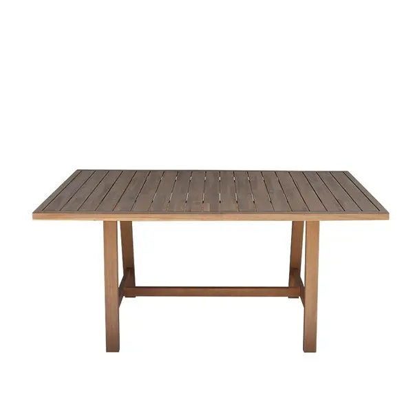 Masa de gradina, Malibu, Natural, 180x90x75 cm