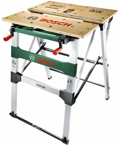 Masă de lucru Bosch - PWB 600, 200 kg Max, 55.3 x 68 x 83.4 cm