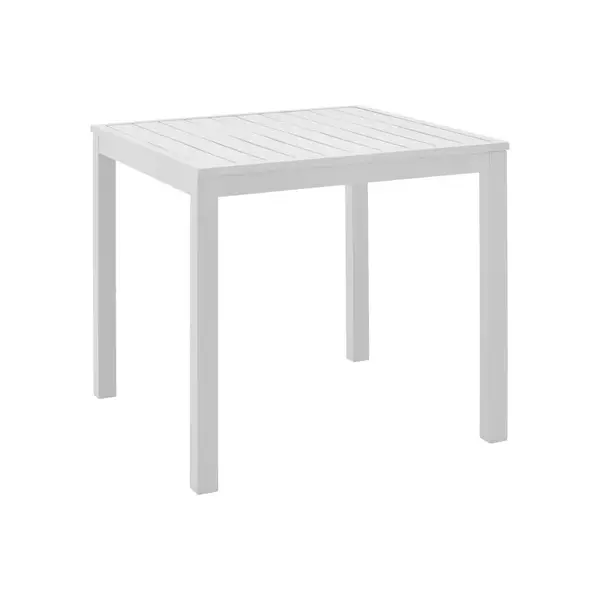 Masa de plaja Kliton pakoworld din aluminiu, nuanta alba, 45x45x41cm Masa de plajă Kliton Pakoworld din aluminiu, nuanță albă, 45x45x41 cm