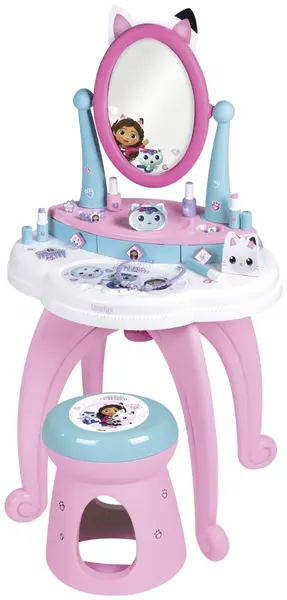 Masă de toaletă cosmetică 2 în 1 Smoby - Gabby's Dollhouse