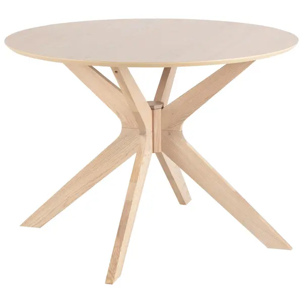 Masă din lemn, 105/105/75 cm,