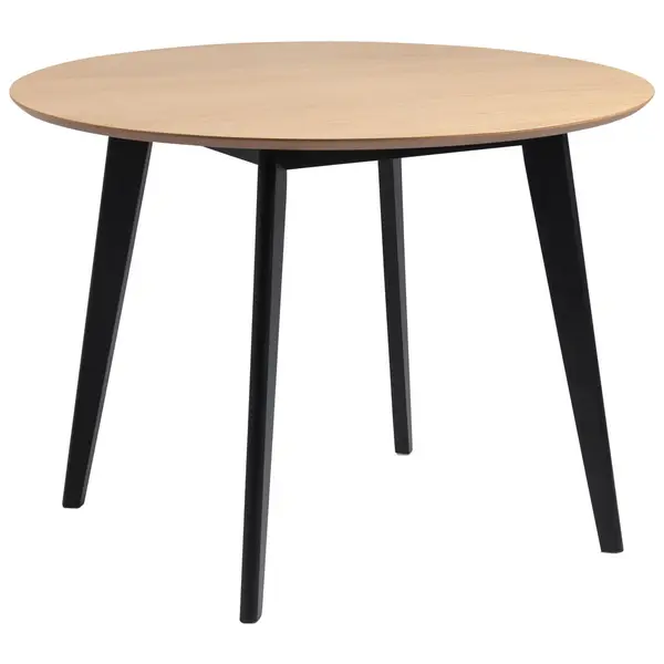 Masă din lemn, 105/105/76 cm,